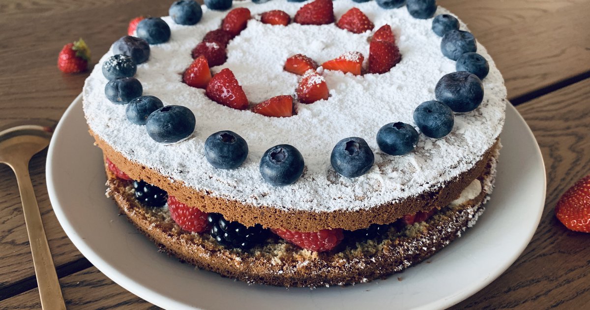 Genoise Aux Fruits Rouges Nota Banane